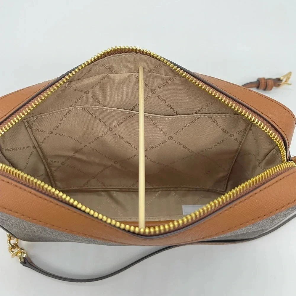 Michael Kors Large EW Crossbody Bag Brown